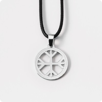 Агисхьяльм, Шлем Ужаса с четырьмя Альгиз из серебра