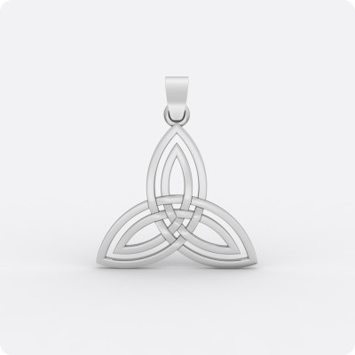 Трикветр из серебра