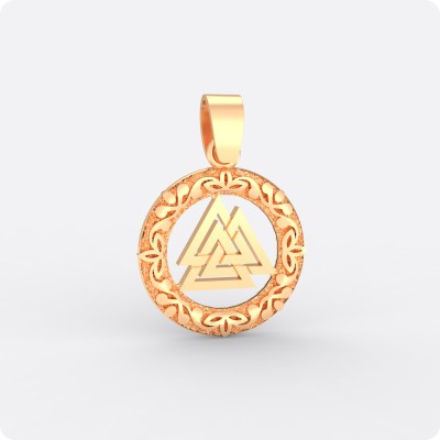 Валькнут из золота (малый)