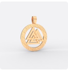 Валькнут в круге из золота