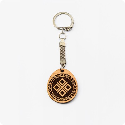 Брелок Макошь (Мокошь) из дерева Бука