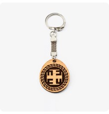 Брелок Ратибор из дерева Бука