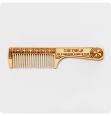 Деревянная расческа Светлица (антистатическая)