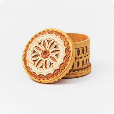 Берестяная шкатулка для колец - Малютка