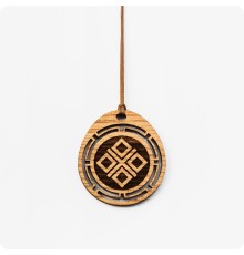 Оберег Символ Макоши (Мокоши) из дерева Дуба