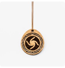 Оберег Велесовик из дерева Дуба