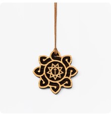 Оберег Меч острием вниз из Дуба в солнце