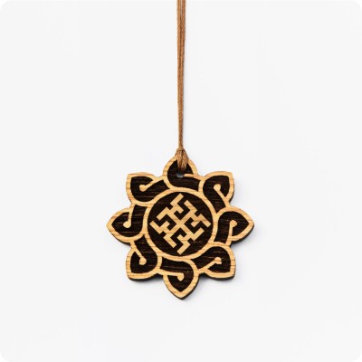 Оберег Духобор из Дуба в солнце