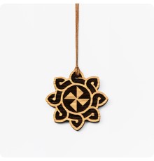 Оберег Стрибожич из Дуба в солнце