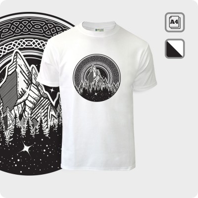 Футболка - Суровый пейзаж