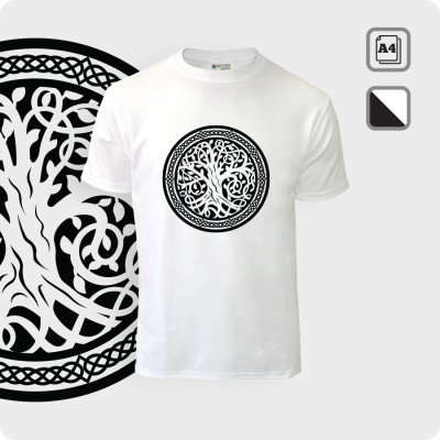 Футболка - Древо Жизни (Иггдрасиль) - К.1873-01
