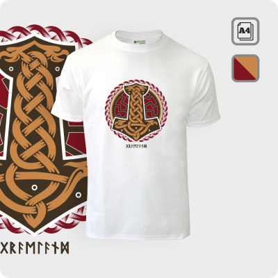 Футболка - Молот Тора - К.1872-01