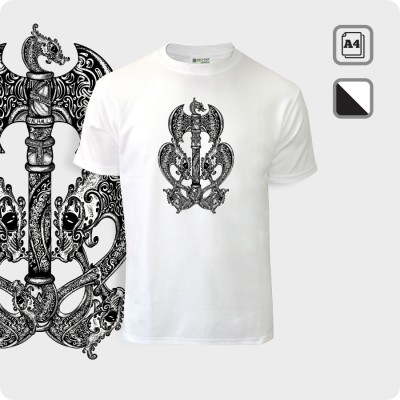 Футболка - Драконья секира