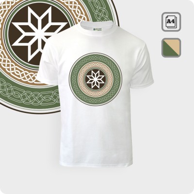 Футболка с Алатырем - К.1832-01