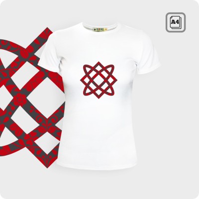 Футболка со Звездой Лады богородицы - К.2022-01