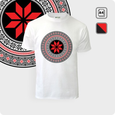 Футболка с Алатырем - К.1836-01