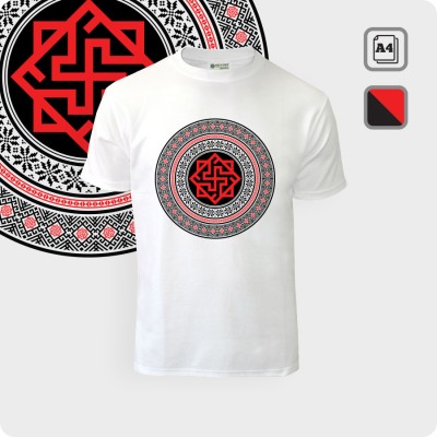 Футболка с Валькирией - К.1842-01