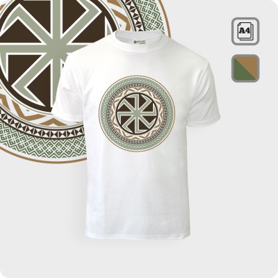 Футболка с Коловратом (Посолонь) - К.1835-01