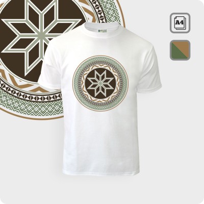 Футболка с Алатырем - К.1803-01