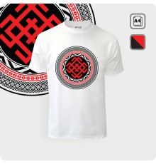 Футболка с символом Белобога - К.1864-01