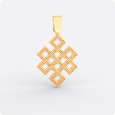 Узел долголетия из золота