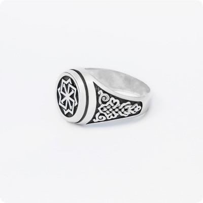 Кольцо Молвинец из серебра