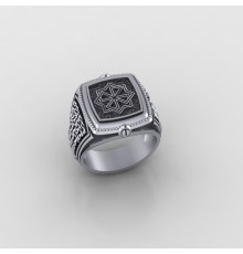 Кольцо с оберегом Молвинец