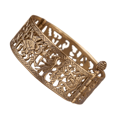 Браслет русальный Танец Воды и Жизни из латуни