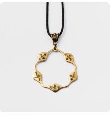 Подвеска Новгородских словен из латуни