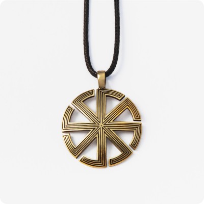 Оберег Громовник из латуни