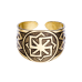 Кольцо с оберегом Молвинец из Латуни или Меди