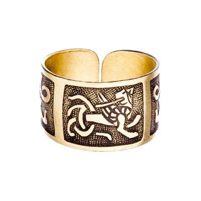 Кольцо Семаргла (Симаргла) из Латуни или Меди