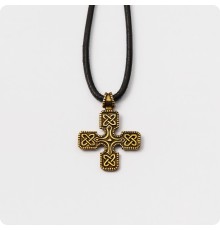 Кельтский крест из латуни - Бесконечность