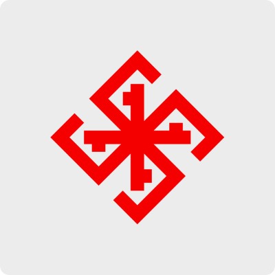 Наклейка - Оберег Сварга без круга