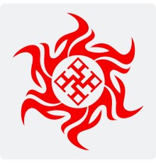 Наклейка с Оберегом Духовная Сила