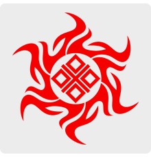 Наклейка символ Макоши (Мокоши)