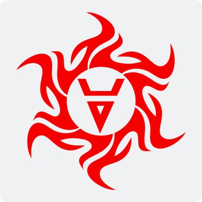 Наклейка с Оберегом Символ Велеса (Волоса)