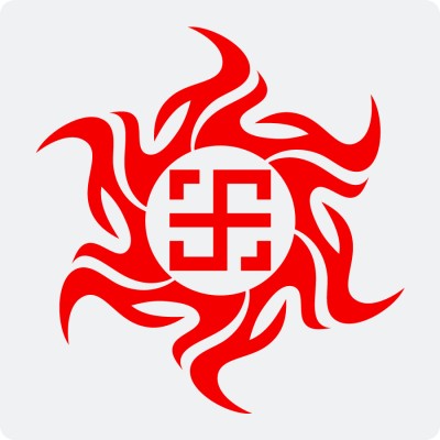 Наклейка с Оберегом Всеславец