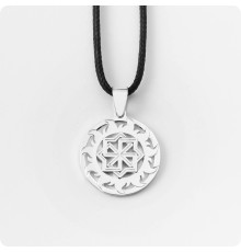 Оберег Молвинец из серебра в Солнечном Круге