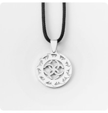 Оберег Свадебник из серебра в Солнечном Круге