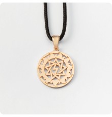 Оберег Перуница из золота в Солнечном Круге