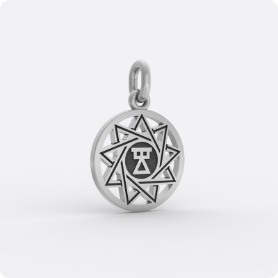 Чертог Девы (малый) из серебра