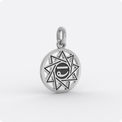 Чертог Лебедя (малый) из серебра