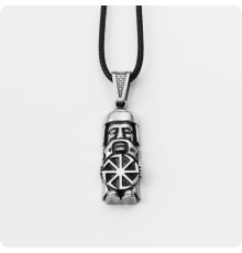 Подвеска Богатырь - Коловрат из серебра