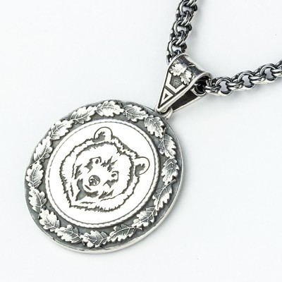 Оберег Медвежья лапа - символ Велеса (Волоса) и Медвежья морда