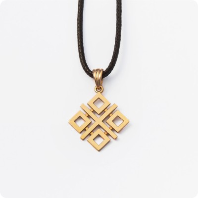 Оберег Макошь (Мокошь) из золота