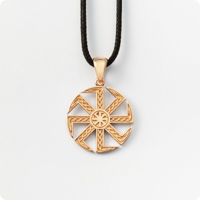 Двойной Коловрат из золота