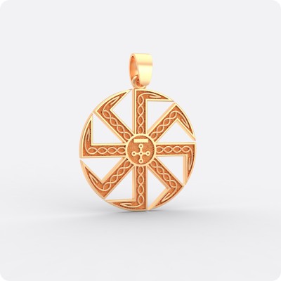 Коловрат с Молвинцем и чертогом Змея из золота