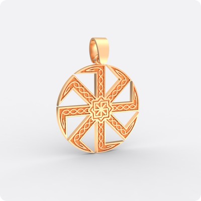 Коловрат с Молвинцем из золота