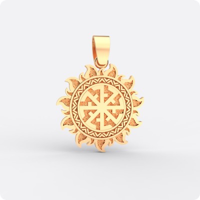 Оберег Светоч из золота в Ярило